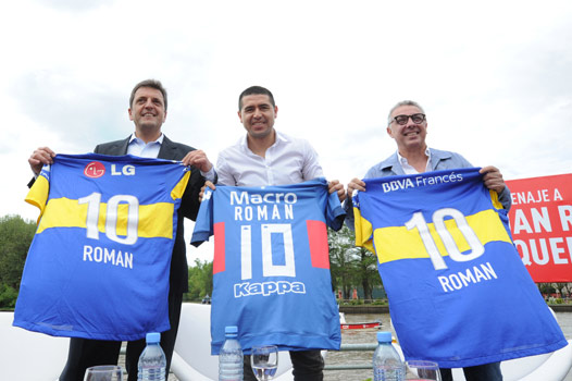 Riquelme fue declarado ciudadano ilustre de Tigre Riquelme fue declarado ciudadano ilustre de Tigre