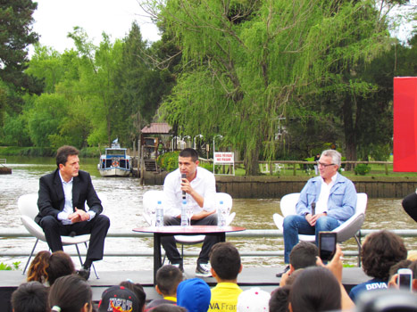 Riquelme fue declarado ciudadano ilustre de Tigre Riquelme fue declarado ciudadano ilustre de Tigre