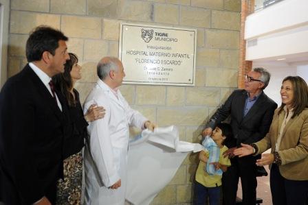Inauguración del nuevo Hospital Materno Infantil de Tigre