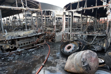Rápido accionar de Tigre ante un voraz incendio en Don Torcuato 