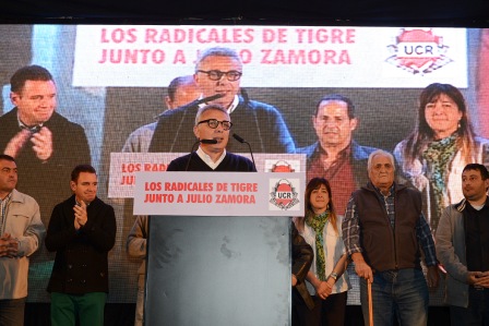 La UCR de Tigre brindó su apoyo a Julio Zamora La UCR de Tigre brindó su apoyo a Julio Zamora