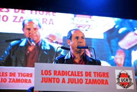 La UCR de Tigre brindó su apoyo a Julio Zamora La UCR de Tigre brindó su apoyo a Julio Zamora