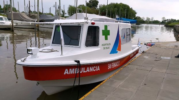 San Fernando puso en funcionamiento la tercera lancha ambulancia de alta complejidad San Fernando puso en funcionamiento la tercera lancha ambulancia de alta complejidad