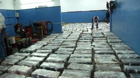 La DDI Tigre decomisó 15 toneladas de marihuana ocultas en un camión La DDI Tigre decomisó 15 toneladas de marihuana ocultas en un camión