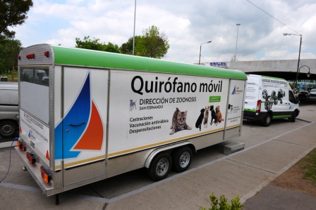 El Quirófano Móvil de Zoonosis realizó un nuevo operativo en Avellaneda y Acceso Norte El Quirófano Móvil de Zoonosis realizó un nuevo operativo en Avellaneda y Acceso Norte