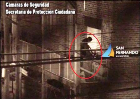 Un “acrobático” ladrón fue detenido por las Patrullas Municipales de San Fernando 
