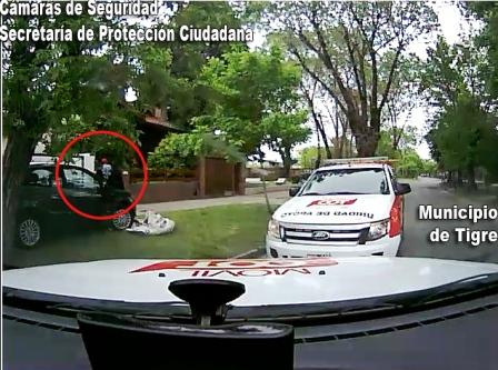 Un detenido en Tigre tras robar una moto
