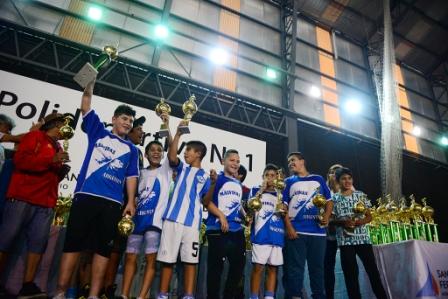 Se realizó la premiación de la Liga Infantil de Fútbol en San Fernando