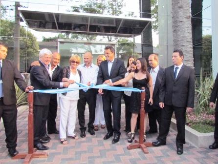 Luis Andreotti y Sergio Massa inauguraron el Hospital Oftalmológico Municipal de San Fernando