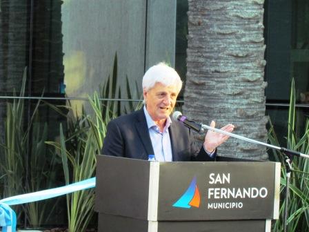 Luis Andreotti y Sergio Massa inauguraron el Hospital Oftalmológico Municipal de San Fernando