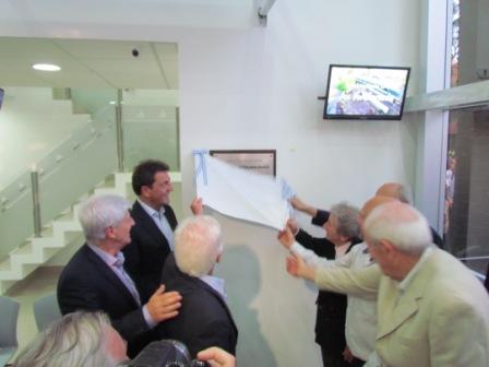 Luis Andreotti y Sergio Massa inauguraron el Hospital Oftalmológico Municipal de San Fernando