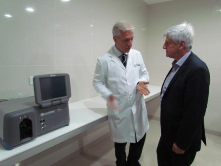 Luis Andreotti y Sergio Massa inauguraron el Hospital Oftalmológico Municipal de San Fernando