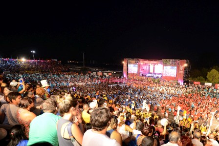 Julio Zamora y Sergio Massa inauguraron las Colonias de Verano de Tigre con una multitudinaria fiesta
