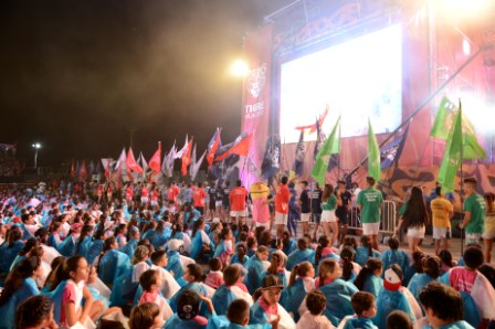 Julio Zamora y Sergio Massa inauguraron las Colonias de Verano de Tigre con una multitudinaria fiesta