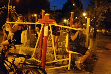 Cada vez más vecinos utilizan los Paseos Aeróbicos de San Fernando. Cada vez más vecinos utilizan los Paseos Aeróbicos de San Fernando.