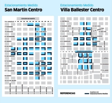 El lunes comienza a regir el Estacionamiento Medido en San Martín. El lunes comienza a regir el Estacionamiento Medido en San Martín.