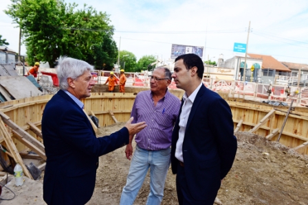 Luis Andreotti supervisó las obras del túnel de la Ruta N° 202. Luis Andreotti supervisó las obras del túnel de la Ruta N° 202.