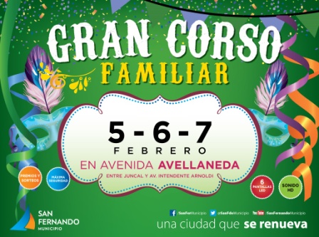 Se viene el “Gran Corso Familiar” de San Fernando, uno de los mejores de la Provincia Se viene el “Gran Corso Familiar” de San Fernando, uno de los mejores de la Provincia