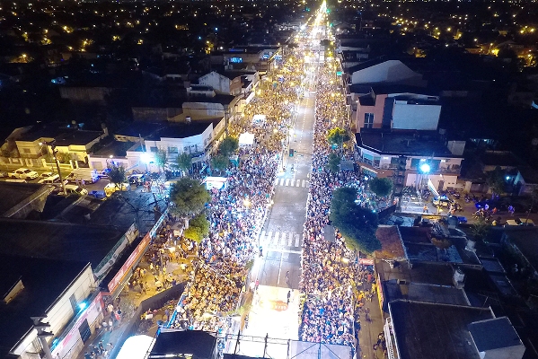 Con récord de público de realizó el “Gran Corso Familiar” de San Fernando