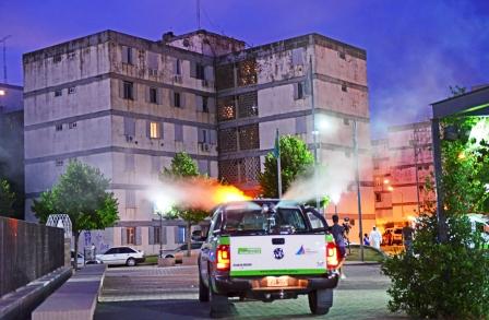 San Fernando realizó más tareas de prevención del dengue en Infico y Villa del Carmen San Fernando realizó más tareas de prevención del dengue en Infico y Villa del Carmen