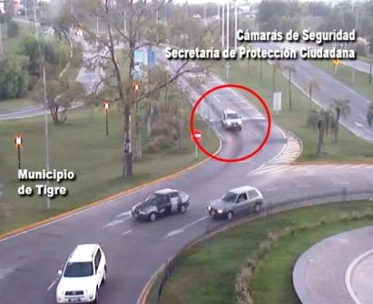 Cae banda narco tras ser detectada por las cámaras de Tigre