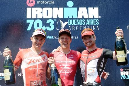 Tigre fue la primera sede argentina del IronMan 70.3, la máxima competencia del triatlón mundial 