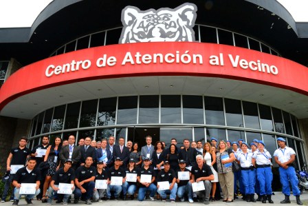 El seminario de seguridad de IAATI culminó con una recorrida por el Centro de Operaciones Tigre 