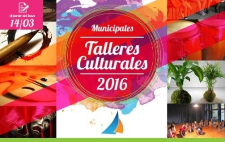 San Fernando abre la inscripción a los Talleres Culturales Municipales 2016 San Fernando abre la inscripción a los Talleres Culturales Municipales 2016