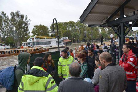 Tigre desplegó un operativo especial de prevención por la sudestada Tigre desplegó un operativo especial de prevención por la sudestada