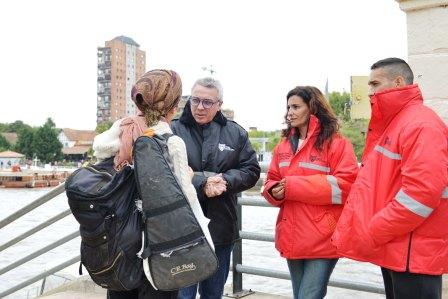 Julio Zamora: “Fue fundamental el trabajo de todas las áreas para neutralizar la sudestada” Julio Zamora: “Fue fundamental el trabajo de todas las áreas para neutralizar la sudestada”