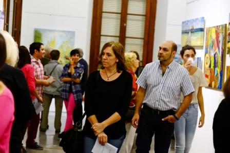 Gran apertura de la muestra de la Sociedad Sanfernandina para el Arte, en el Museo Gran apertura de la muestra de la Sociedad Sanfernandina para el Arte, en el Museo