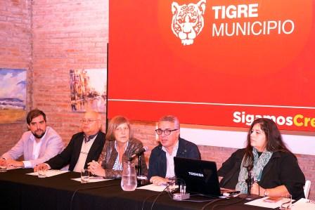 el intendente de Tigre, en el marco del Programa de Saneamiento Ambiental para la Cuenca del Río Reconquista que impulsó el COMIREC esta mañana en el distrito el intendente de Tigre, en el marco del Programa de Saneamiento Ambiental para la Cuenca del Río Reconquista que impulsó el COMIREC esta mañana en el distrito