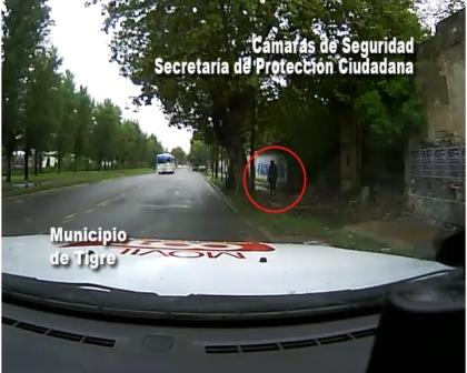Durante un cacheo, encontraron un arma en la mochila de un hombre en Tigre Durante un cacheo, encontraron un arma en la mochila de un hombre en Tigre