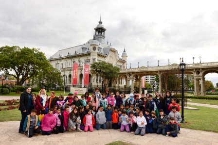 Alumnos de las UDI y de los CEIM de San Fernando recorrieron el Museo de Arte Tigre 