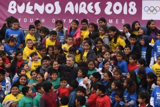 Macri colocó la piedra fundacional de las obras para los Juegos Olímpicos de la Juventud Buenos Aires 2018 Macri colocó la piedra fundacional de las obras para los Juegos Olímpicos de la Juventud Buenos Aires 2018
