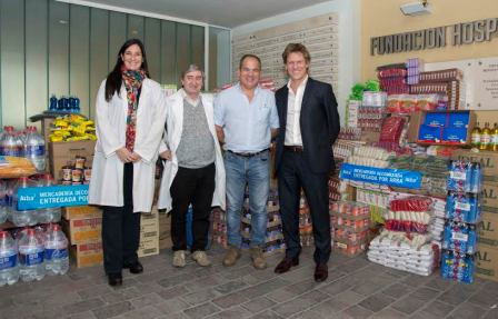 ARBA entregó mercadería decomisada a la fundación del Hospital de Niños de La Plata ARBA entregó mercadería decomisada a la fundación del Hospital de Niños de La Plata