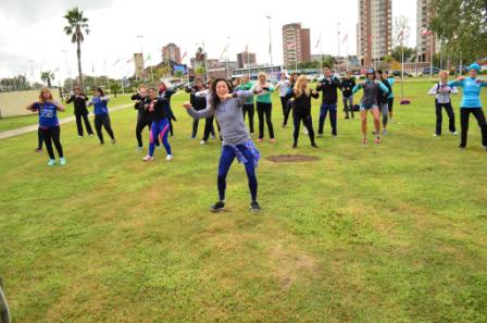 Una nueva edición de “Movete sin excusas” puso a los vecinos de Tigre a realizar deportes Una nueva edición de “Movete sin excusas” puso a los vecinos de Tigre a realizar deportes