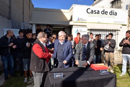 El Municipio de San Fernando adquirió el edificio de la “Casa de Educación Terapéutica” El Municipio de San Fernando adquirió el edificio de la “Casa de Educación Terapéutica”
