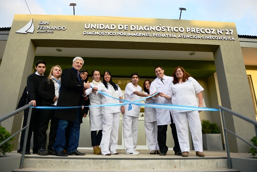 Andreotti inauguró la Unidad de Diagnóstico Precoz N°27 Andreotti inauguró la Unidad de Diagnóstico Precoz N°27