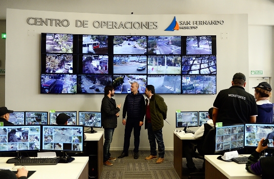 San Fernando compartió experiencias en políticas de seguridad con San Martín San Fernando compartió experiencias en políticas de seguridad con San Martín
