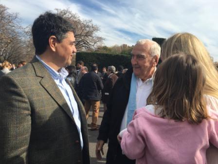 El intendente Jorge Macri asistió al festejo del 25 de mayo en la Quinta de Olivos El intendente Jorge Macri asistió al festejo del 25 de mayo en la Quinta de Olivos