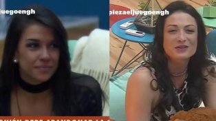 Cynthia y Macarena fueron las primeras nominadas de la Casa. Sus compañeros las eligieron para el duelo en la placa. Ahora, el público definirá si la pareja de un excustodio de Fort o la ex de Leonardo Fariña se queda en el reality.
Cynthia y Macarena fueron las primeras nominadas de la Casa. Sus compañeros las eligieron para el duelo en la placa. Ahora, el público definirá si la pareja de un excustodio de Fort o la ex de Leonardo Fariña se queda en el reality.