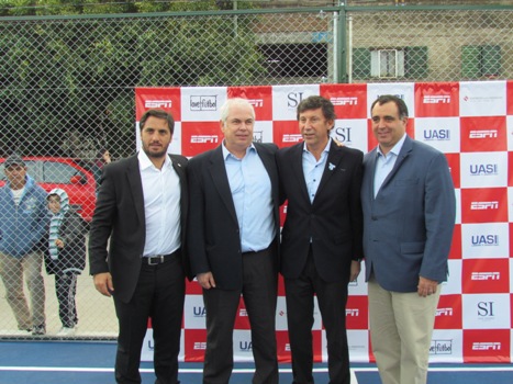 Nuevo espacio deportivo para los vecinos de La Cava en San Isidro