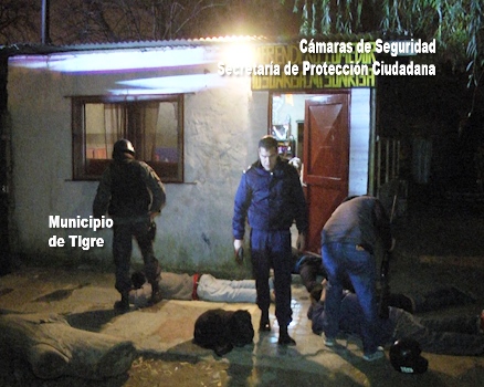 Espectacular operativo para desarticular banda narco en Tigre Espectacular operativo para desarticular banda narco en Tigre