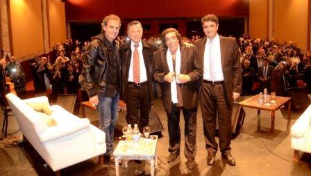 Cacho Castaña fue reconocido como vecino ilustre de Vicente López