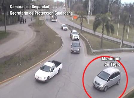 Antes de ser detenido, José López fue filmado por 27 cámaras de seguridad de Tigre