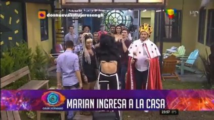 Marian Farjat ingresó a la Casa de Gran Hermano Marian Farjat ingresó a la Casa de Gran Hermano