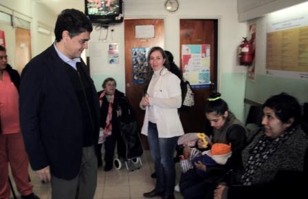 Jorge Macri recorrió la UAP Barreiro Aguirre y prometió mejoras edilicias Jorge Macri recorrió la UAP Barreiro Aguirre y prometió mejoras edilicias