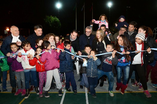 Nuevo playón multiuso en el polideportivo General Güemes de Benavídez Nuevo playón multiuso en el polideportivo General Güemes de Benavídez