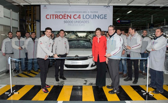 Citroën celebró por los 50.000 C4 producidos en el Palomar Citroën celebró por los 50.000 C4 producidos en el Palomar